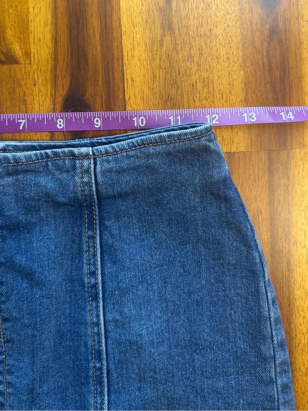 PacSun Denim Mini Skirt